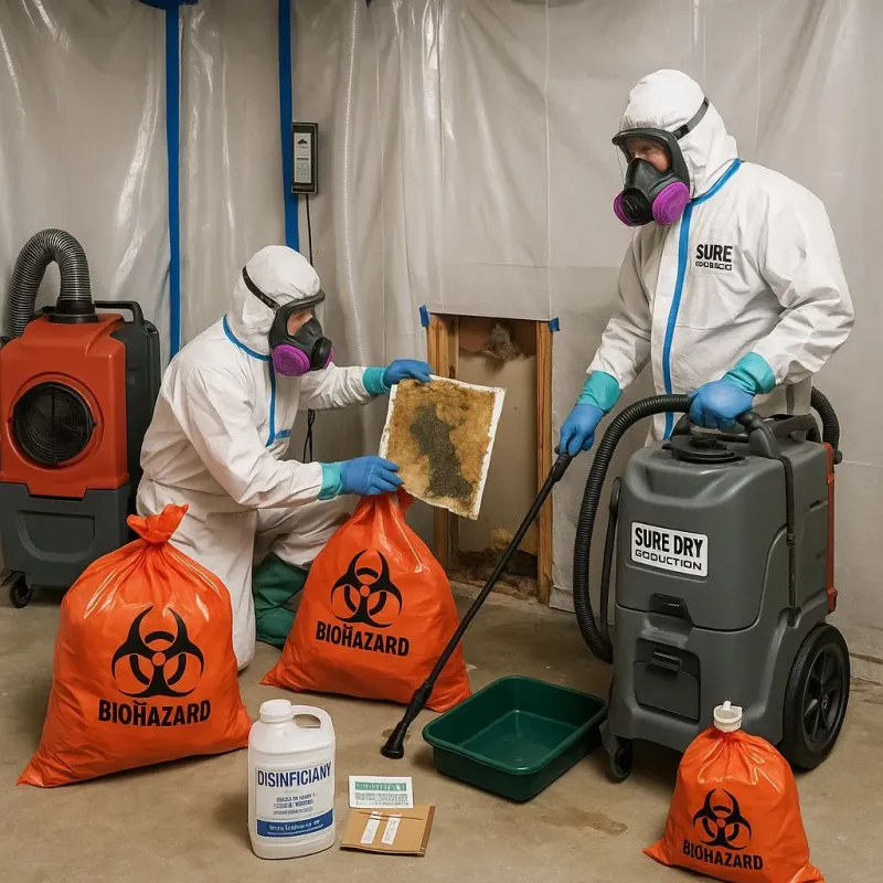 Contaminated Water Handling Protocols process in Wadena, MN