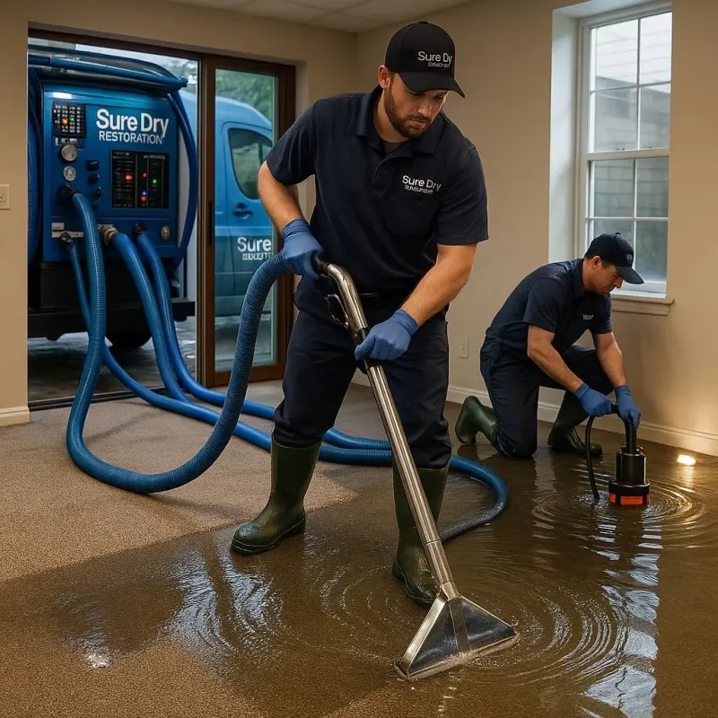 Water Extraction and Removal process in Wadena, MN